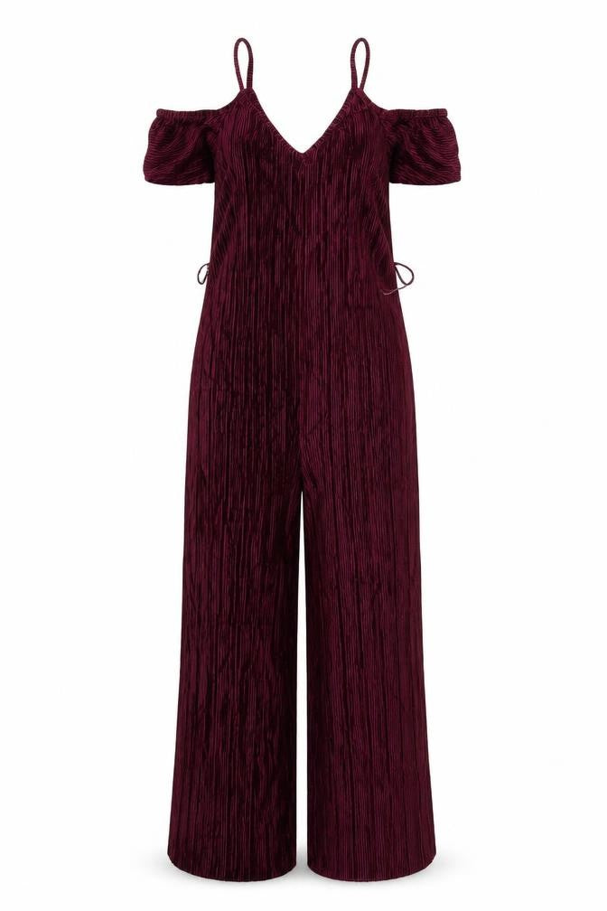 Topshop Womens Purple   Jumpsuit One-Piece Size 6