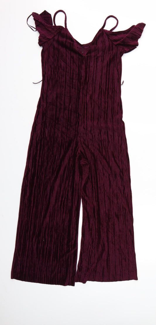 Top Shop Womens Purple   Jumpsuit One-Piece Size 6
