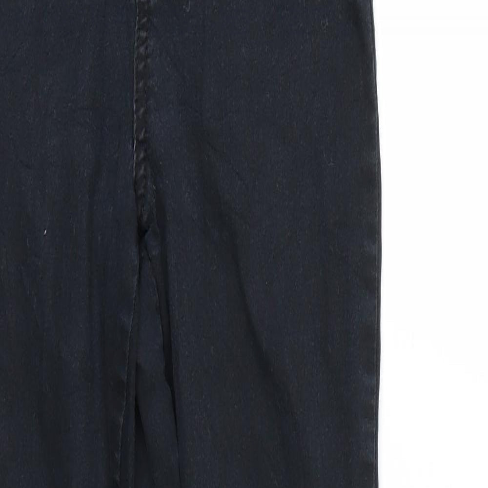 Preworn Womens Black  Denim Skinny Jeans  L28 in