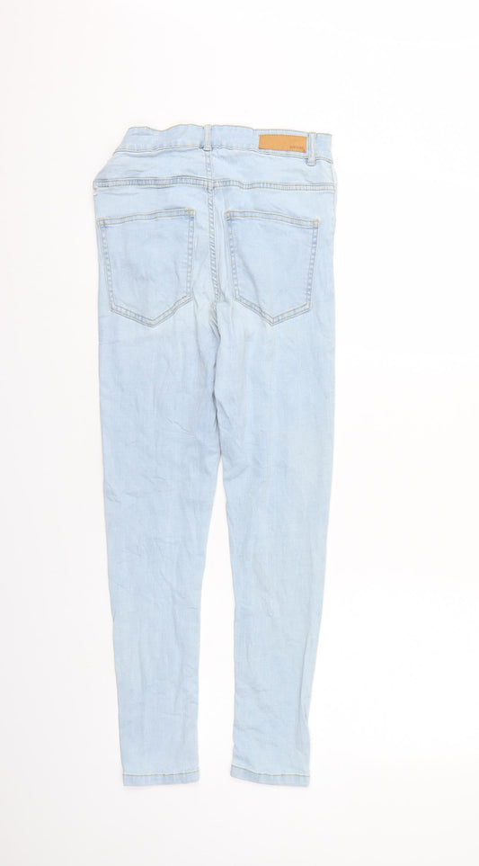 Bik Bok Womens Blue  Denim Tapered Jeans Size S L26 in