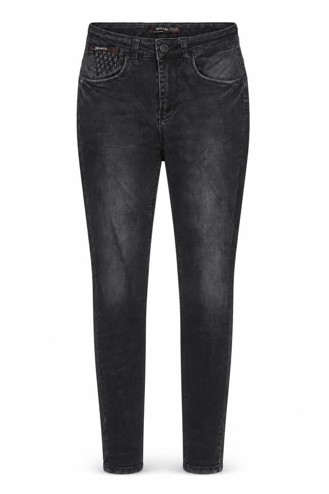 Sessanta Womens Black  Denim Skinny Jeans Size 25 in L30 in