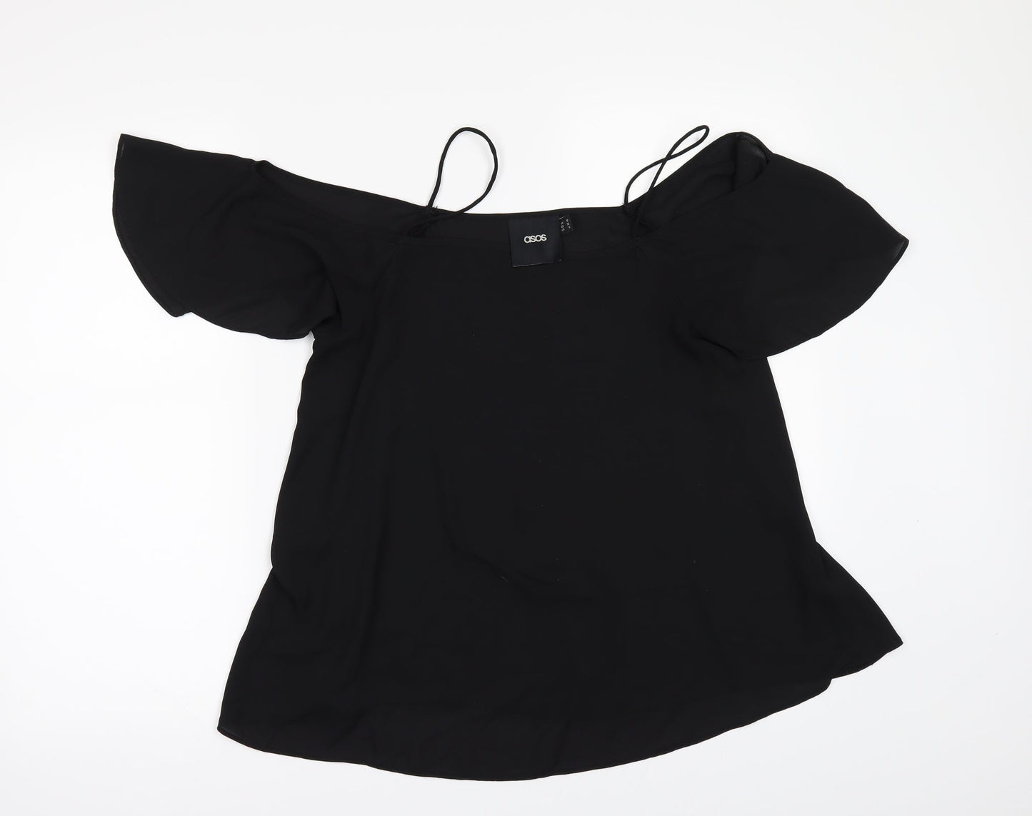 ASOS Womens Black   Camisole Blouse Size 10