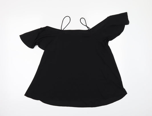 ASOS Womens Black   Camisole Blouse Size 10