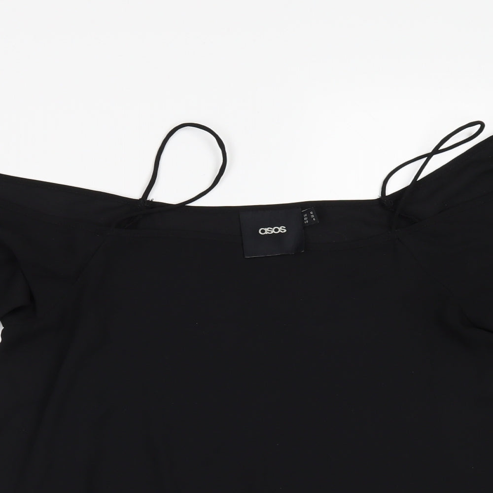 ASOS Womens Black   Camisole Blouse Size 10