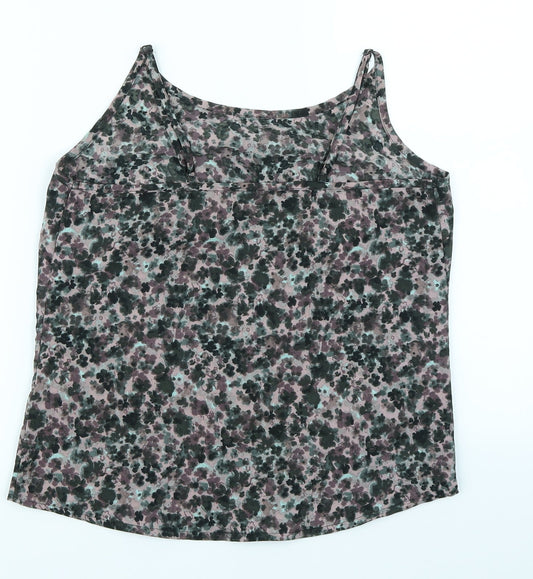 NEXT Womens Purple Animal Print  Camisole Blouse Size 6