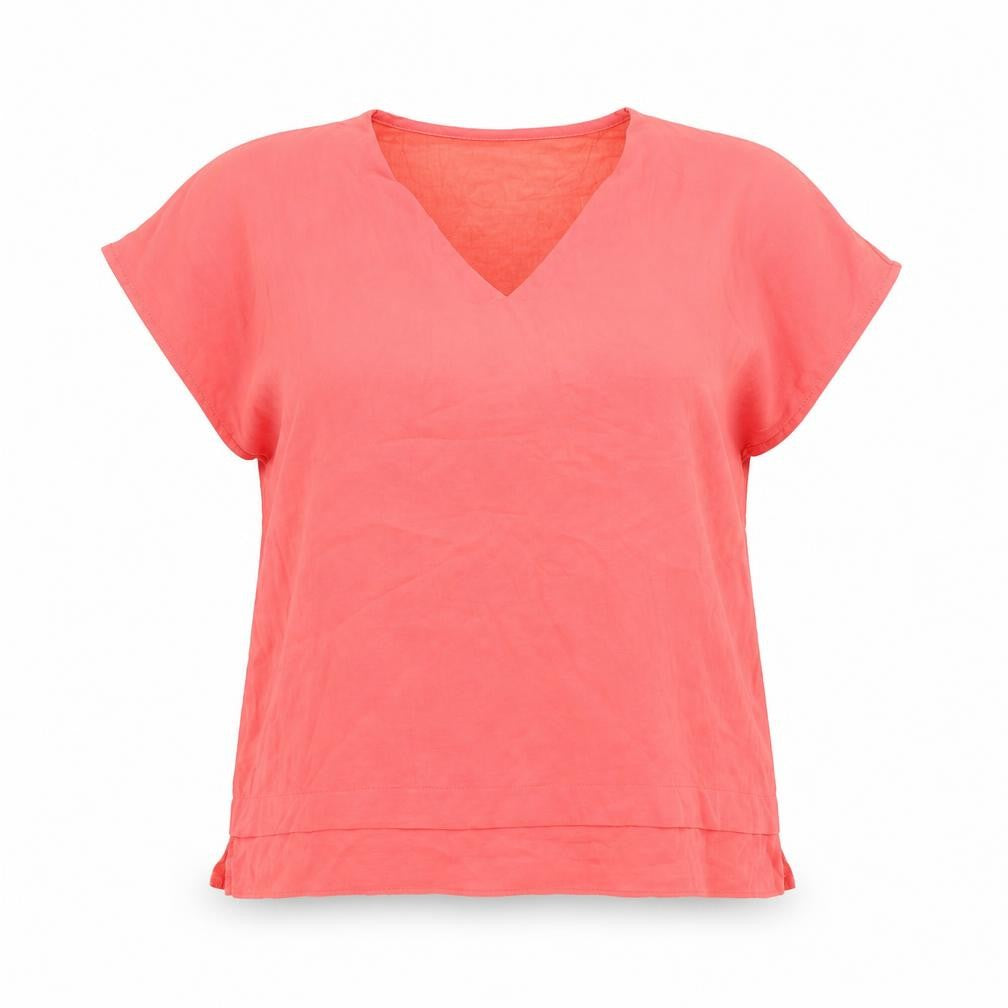 Katies Womens Pink   Basic Blouse Size XL