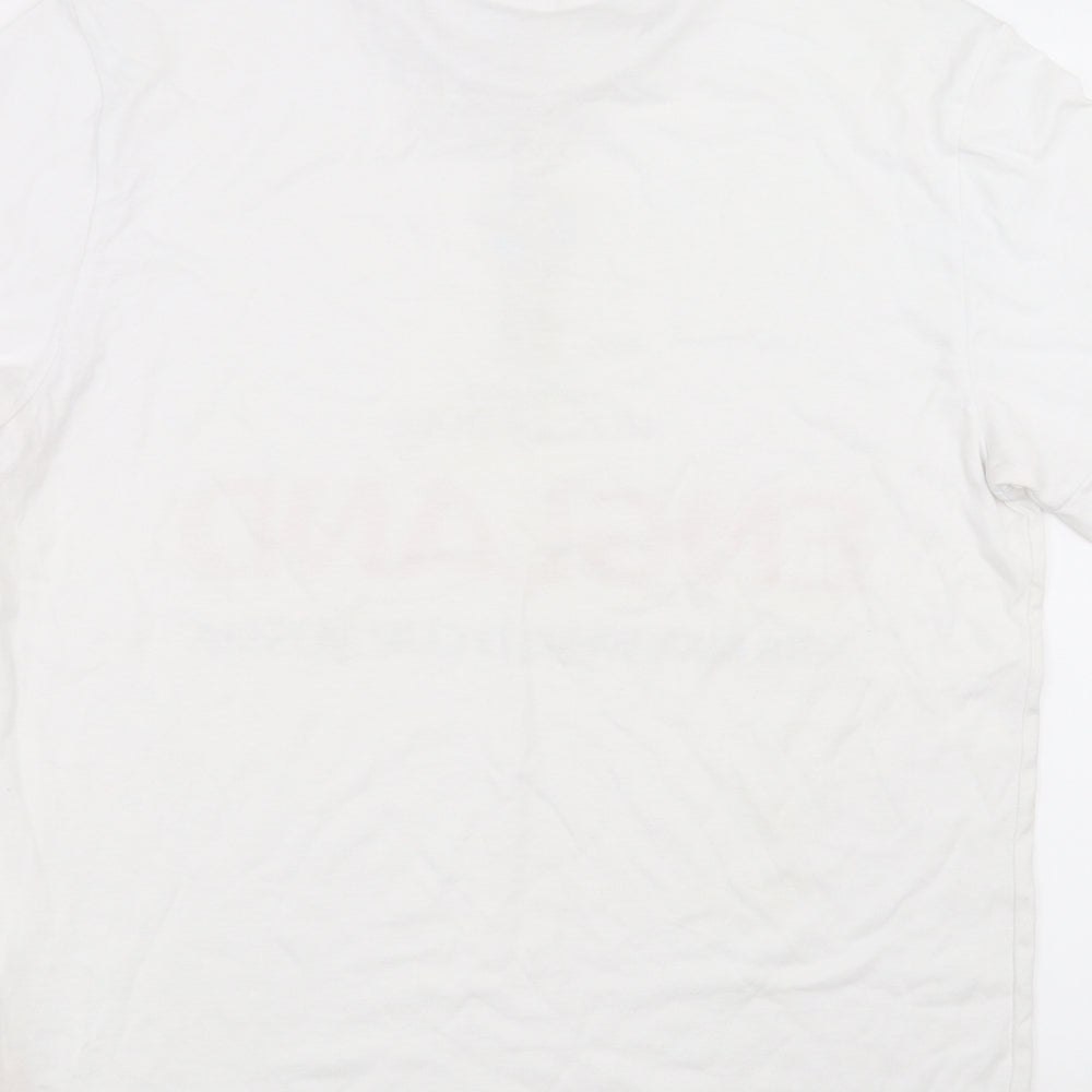 Fifa world cup Mens White    T-Shirt Size M  - world cup 2018