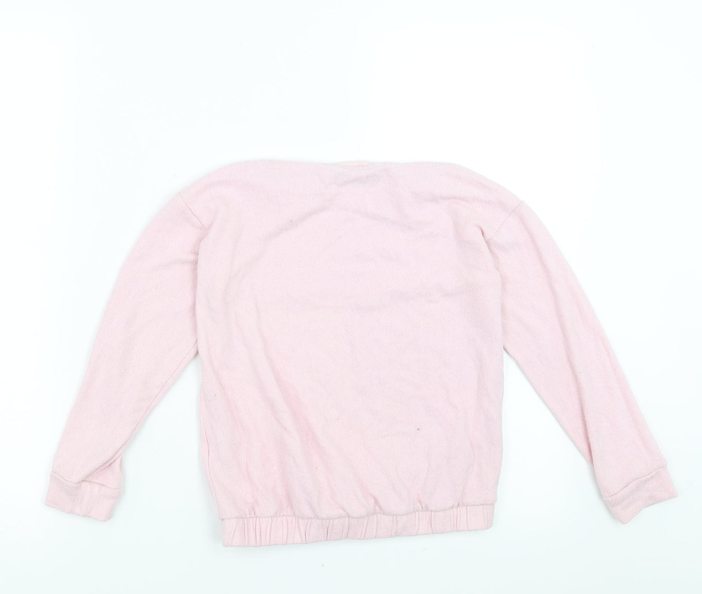 George Girls Pink   Pullover Jumper Size 7-8 Years  - Ballerina