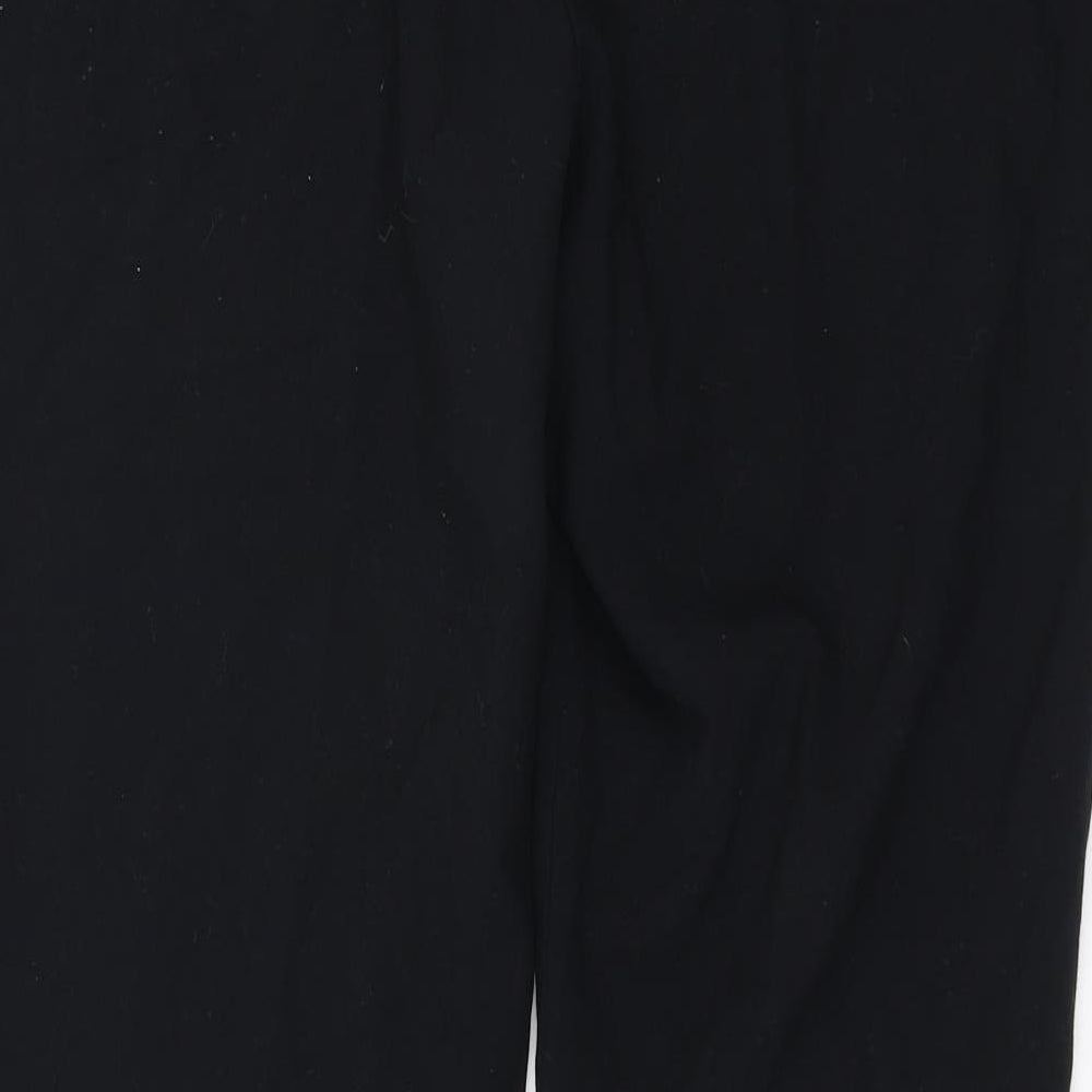 Marks and Spencer Womens Black   Trousers  Size 14 L27 in - short Leg