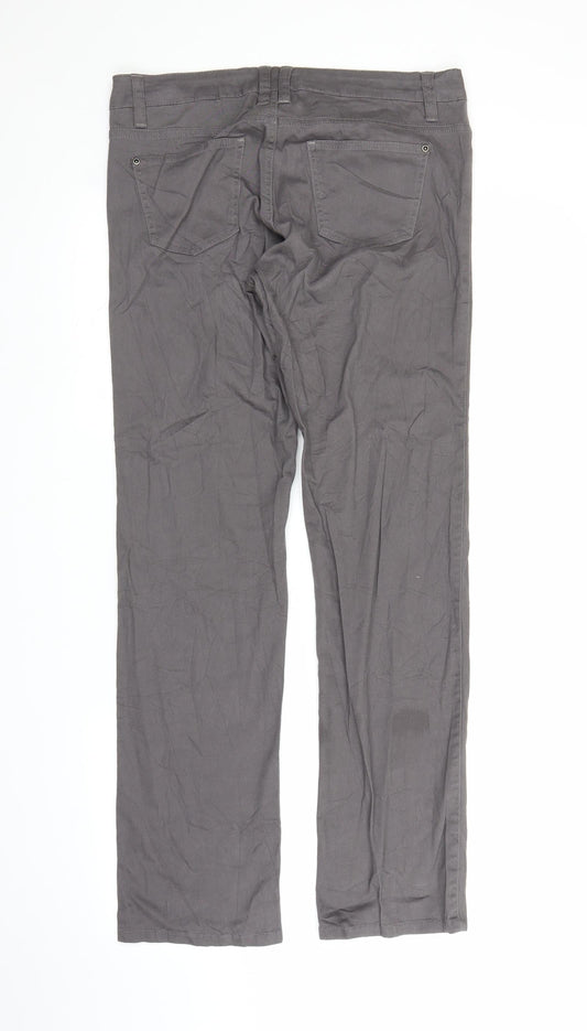 Infinity Womens Grey   Carpenter Trousers Size 12 L29 in