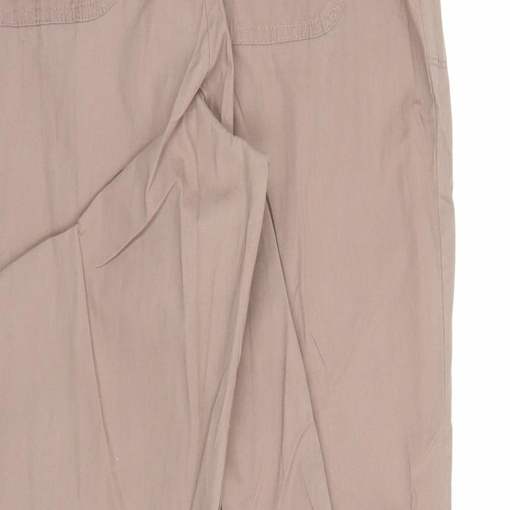 Classics Womens Brown   Trousers  Size 12 L29 in