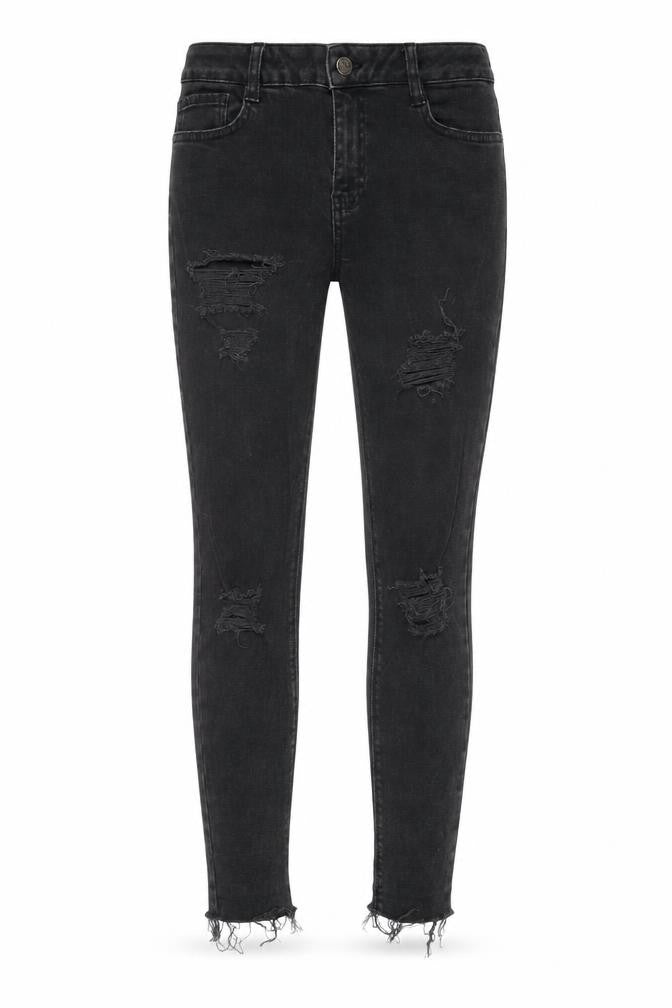 New Look Girls Black  Denim Skinny Jeans Size 13 Years