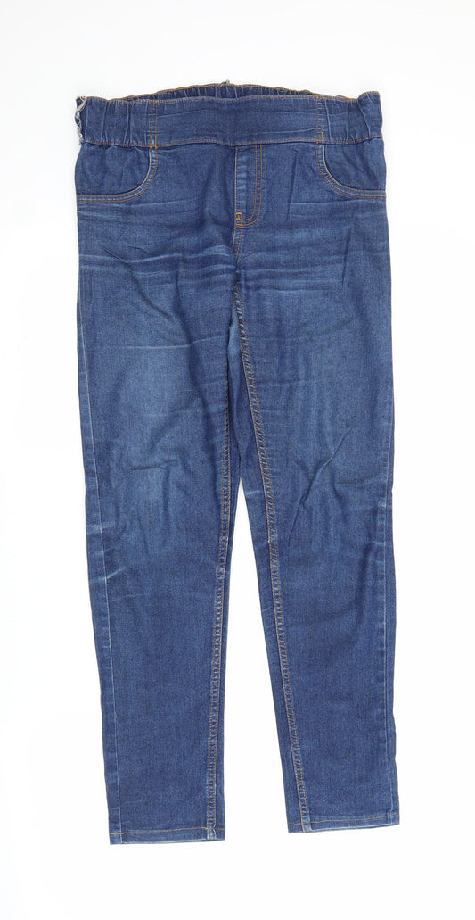 ESMARA Womens Blue  Denim Jegging Jeans Size 10 L27 in