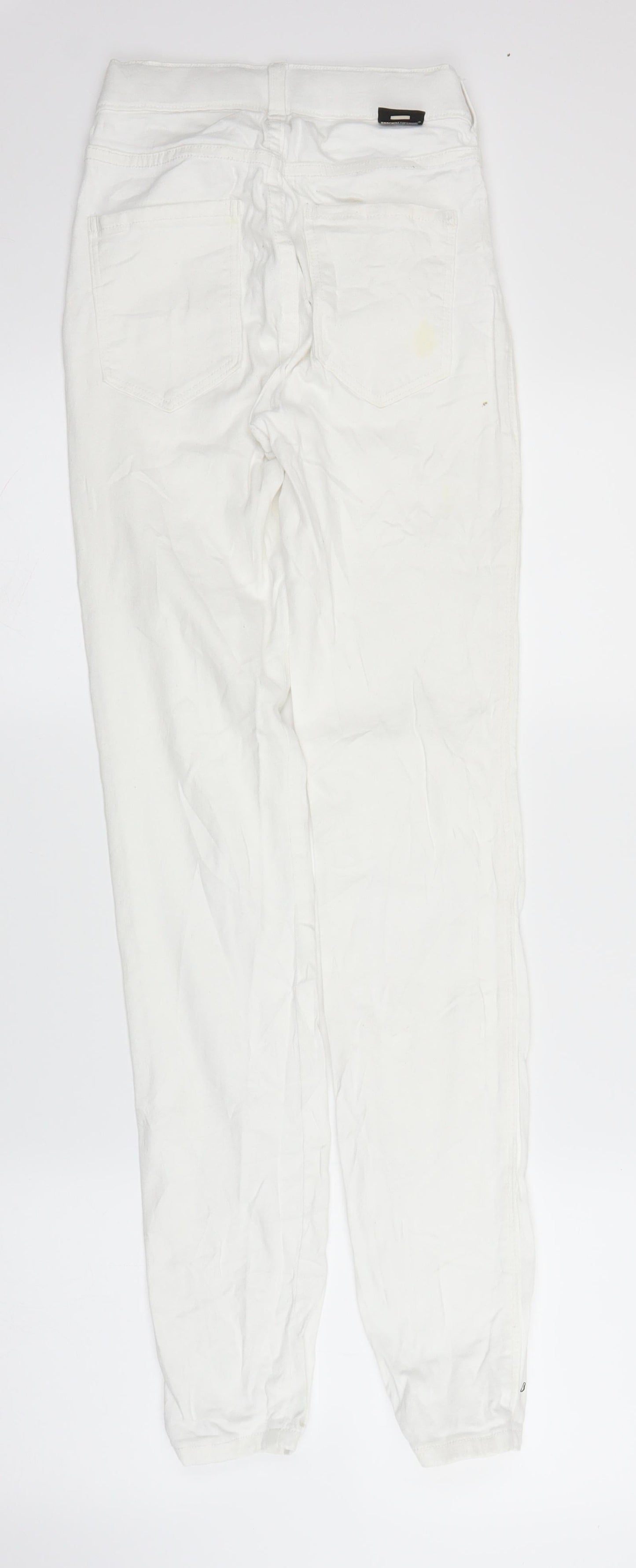 Dr Denim Womens White  Denim Skinny Jeans Size S L29 in