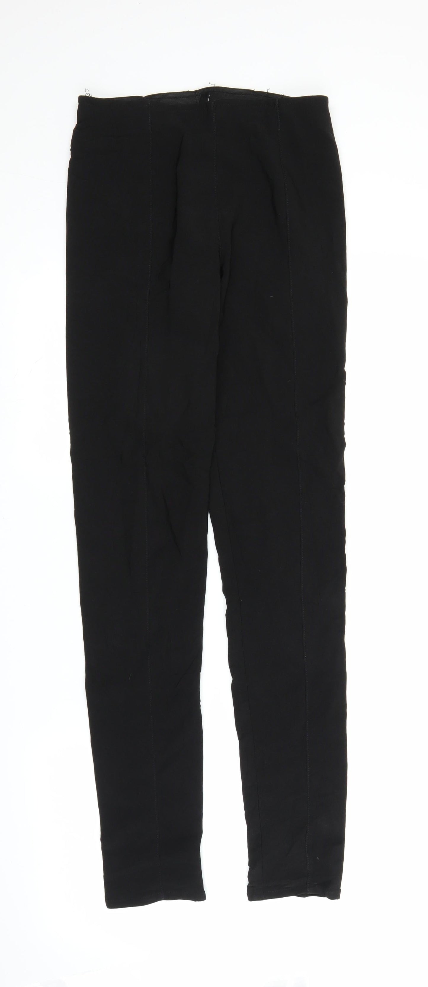 H&M Womens Black   Carrot Leggings Size 8 L30 in