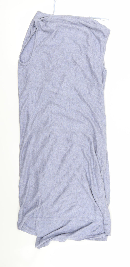 Asda George Womens Blue   Wrap Jumper Size 12