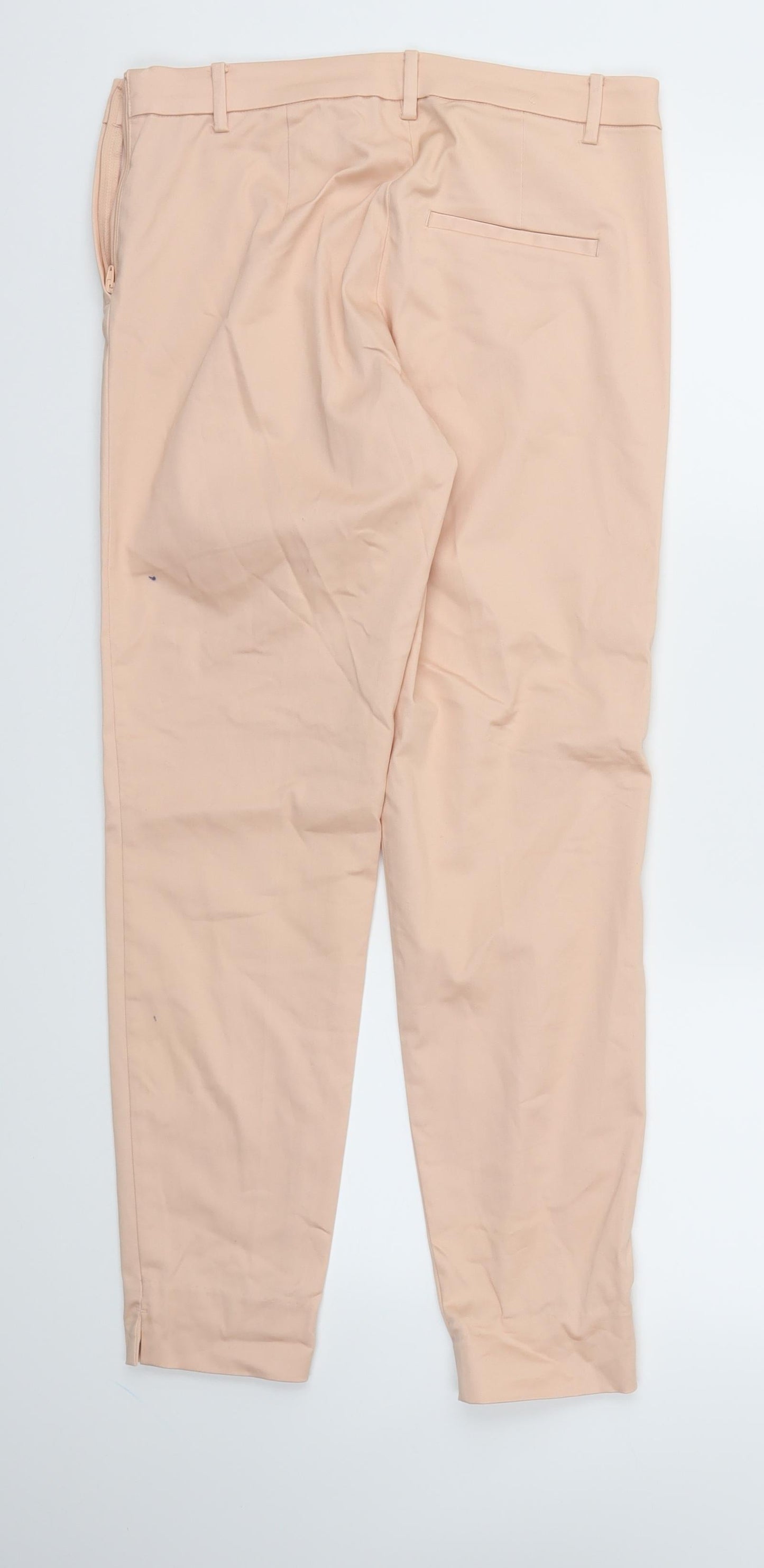 H&M Womens Pink   Trousers  Size 10 L29 in
