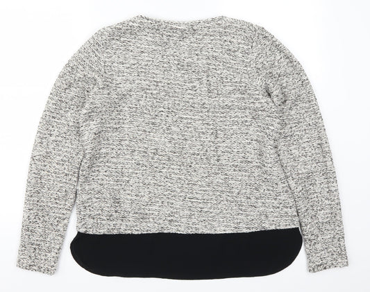 Dunnes Womens Grey   Pullover Jumper Size M