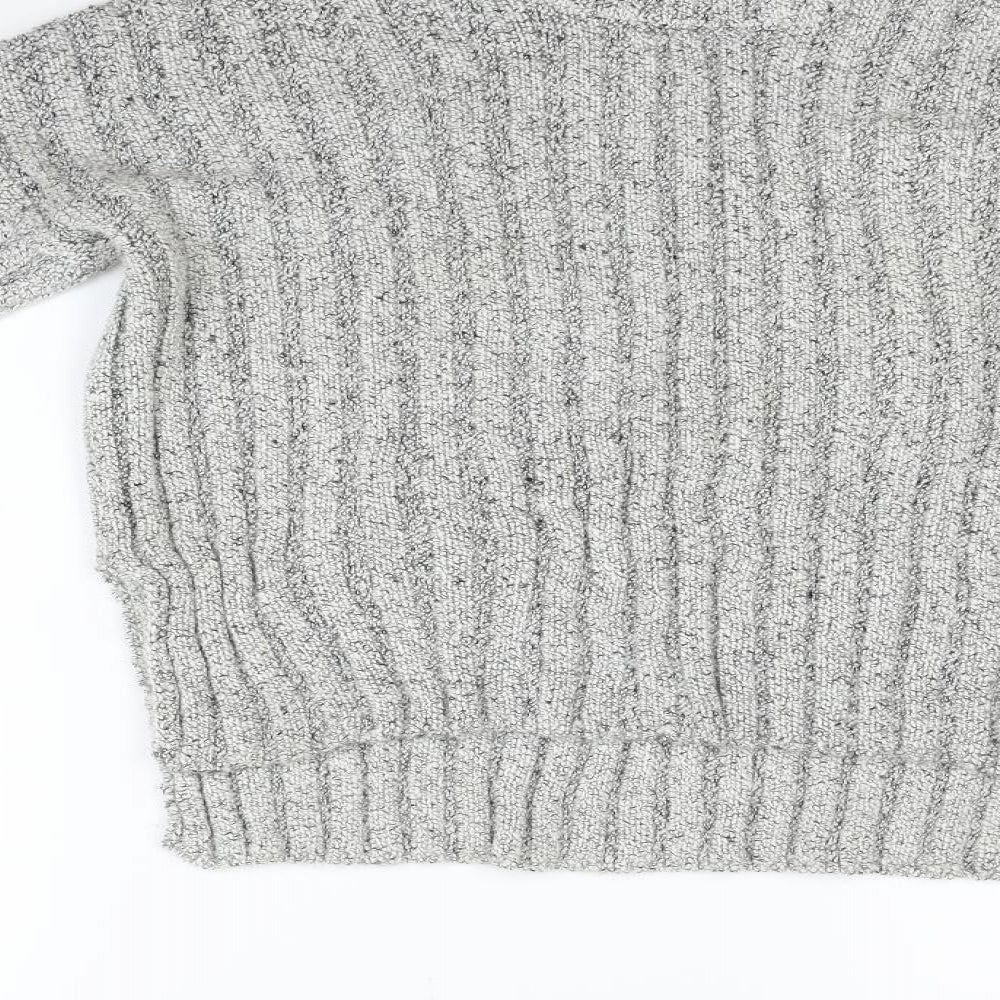 Topshop Womens Grey   Pullover Jumper Size 4