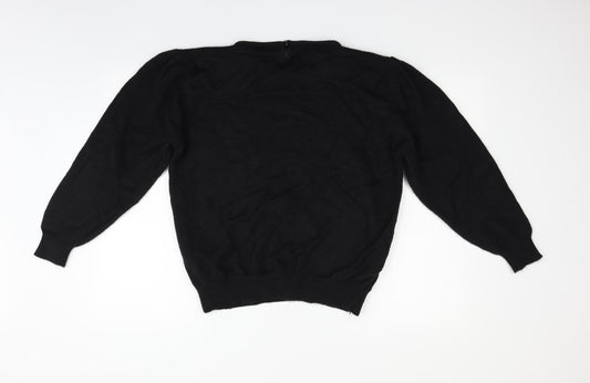 South Lodge Womens Black   Pullover Jumper Size M