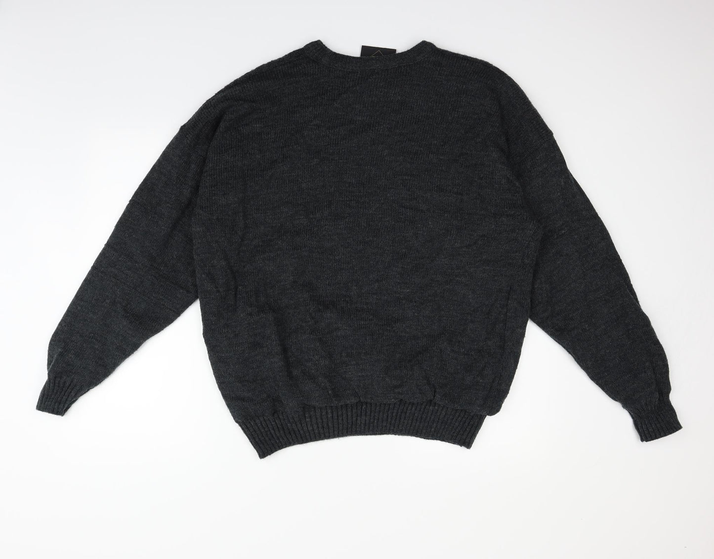 aqua perm Mens Grey   Pullover Jumper Size 2XL