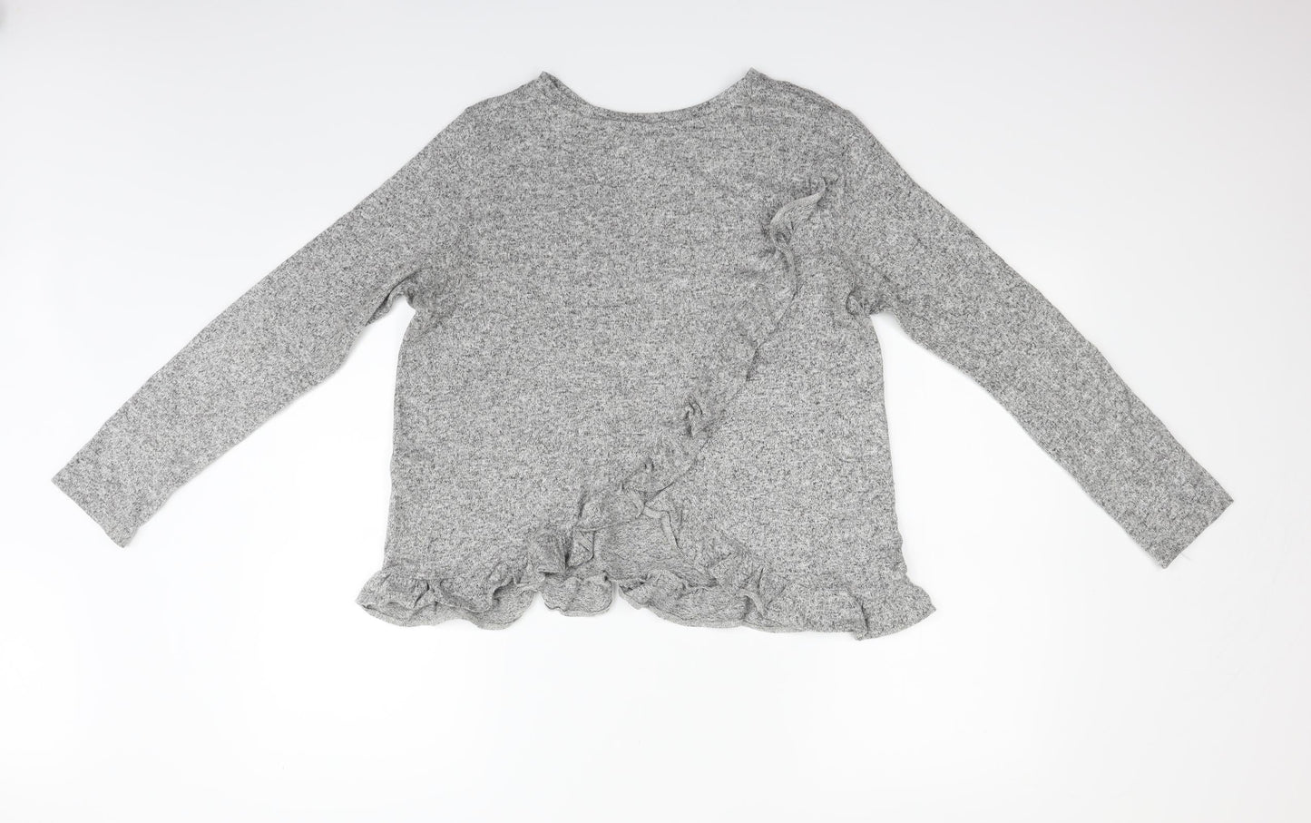 Oasis Womens Grey   Pullover Jumper Size L