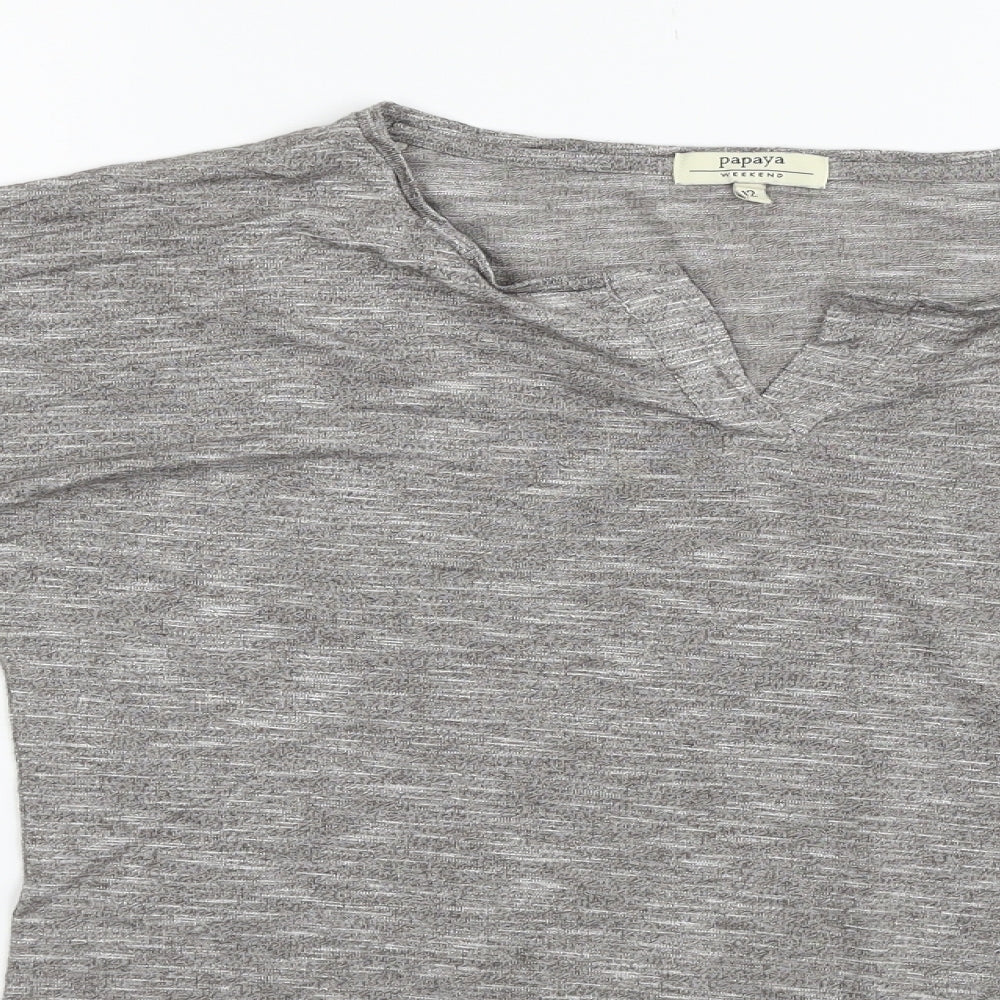 Papaya Womens Grey   Pullover Jumper Size 12