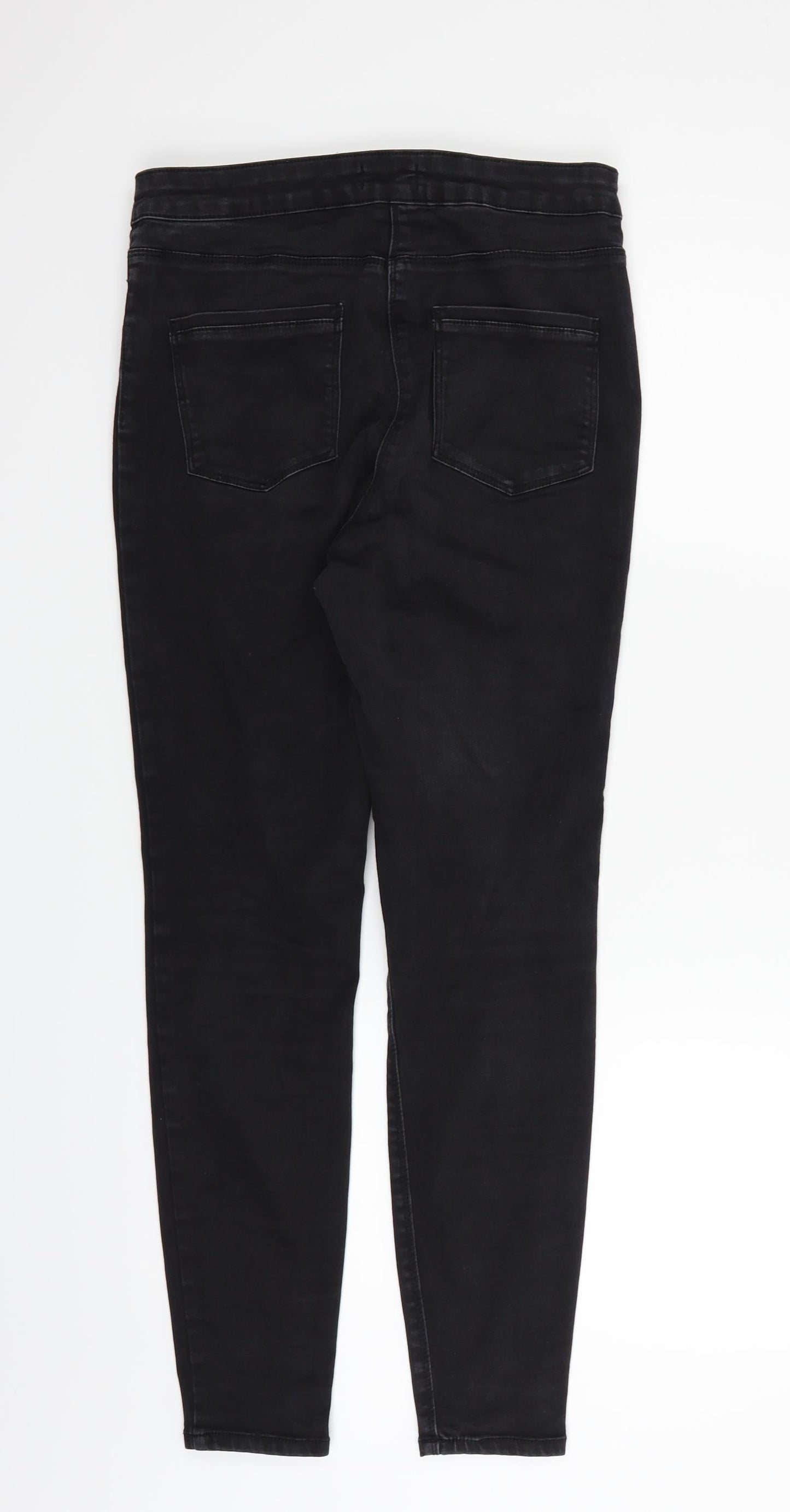 Papaya Womens Black   Skinny Jeans Size 14 L27 in