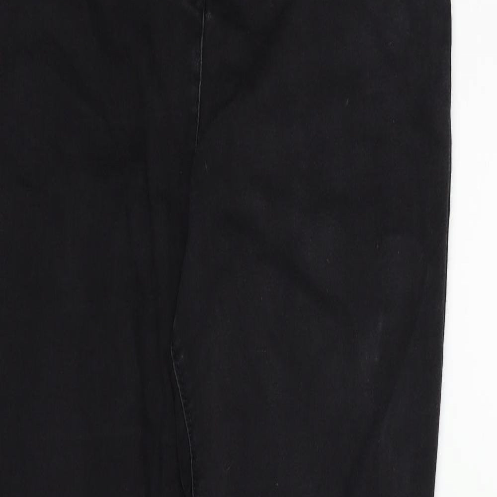 Papaya Womens Black   Skinny Jeans Size 14 L27 in