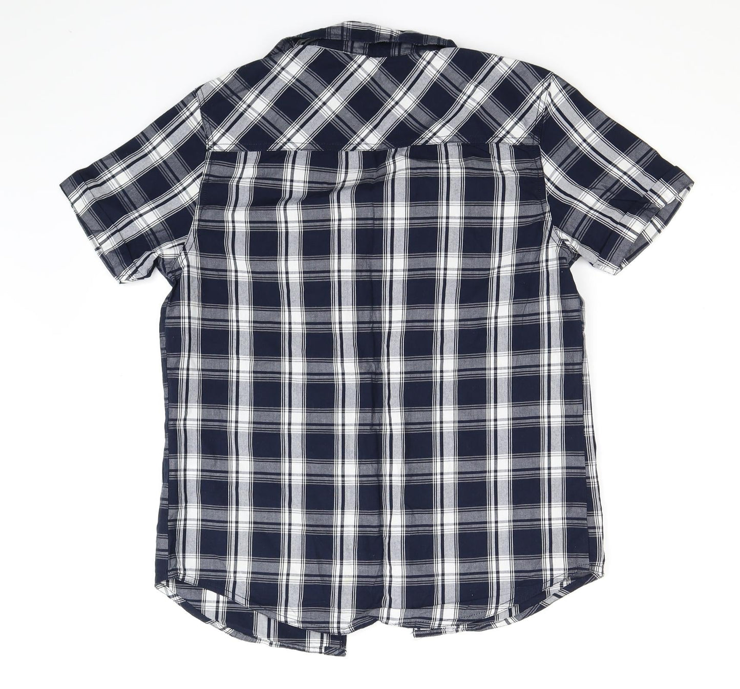 Industrialize  Mens Multicoloured Check   Button-Up Size S