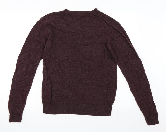 Cedar Wood State Mens Purple   Pullover Jumper Size M