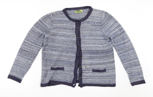 Marks and Spencer Womens Blue   Pullover Jumper Size 12