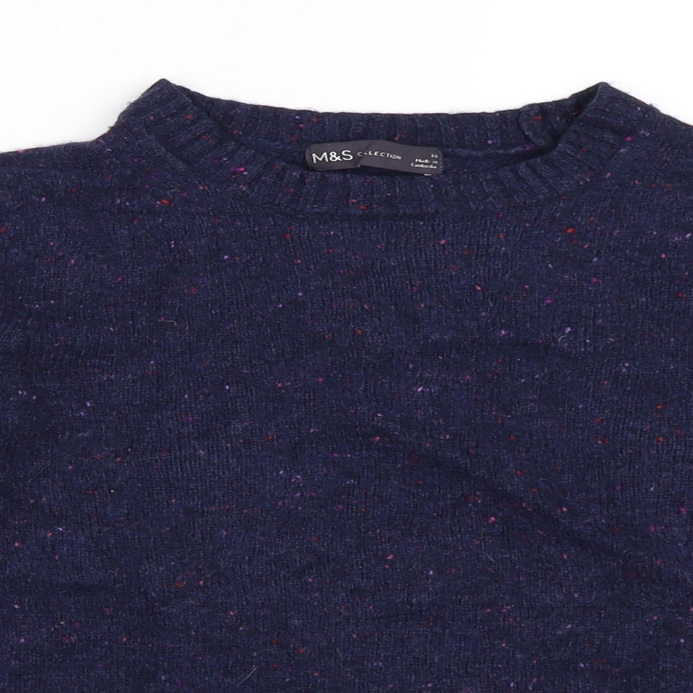 Marks and Spencer Womens Blue   Pullover Jumper Size 10