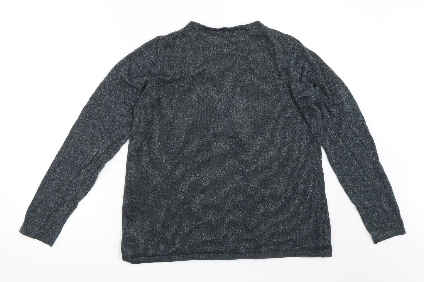 Bonmarché Womens Grey   Cardigan Jumper Size S