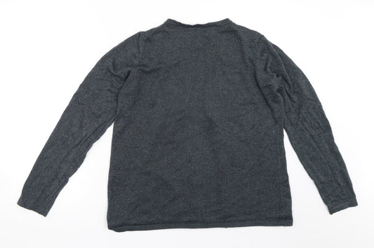 Bonmarché Womens Grey   Cardigan Jumper Size S