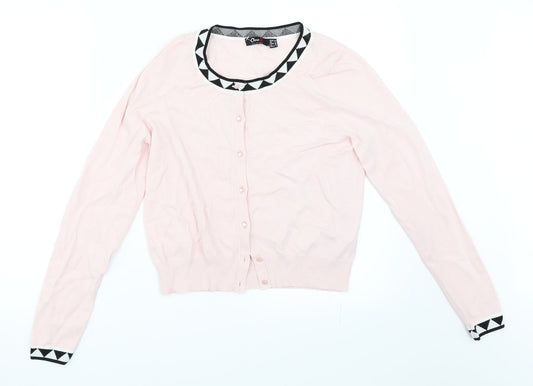 Oscar B Womens Pink   Cardigan Jumper Size 12