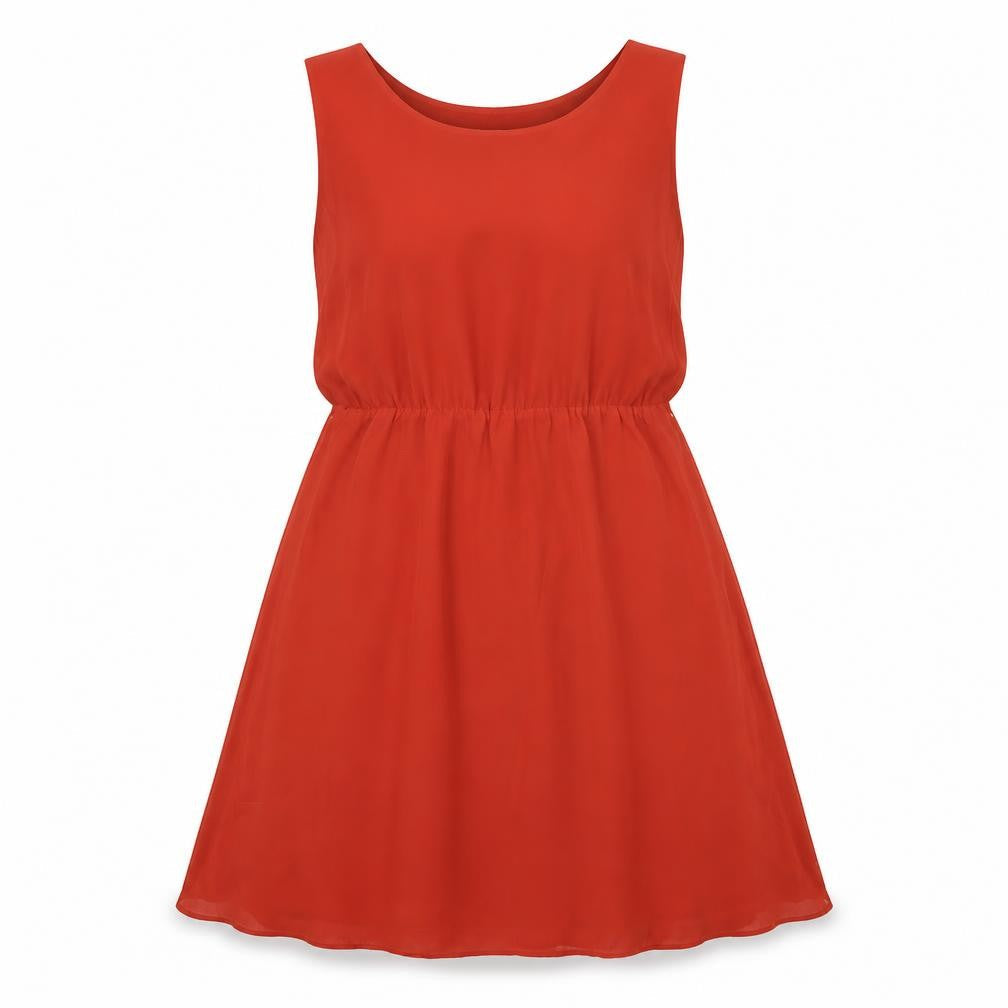 Papaya Womens Brown   Fit & Flare  Size 12