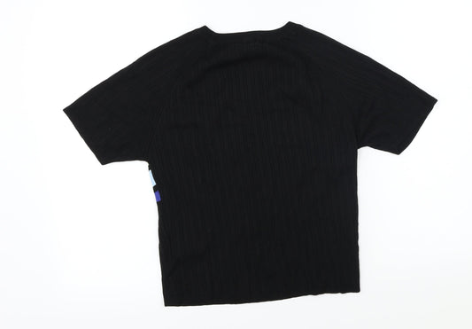 H&M Womens Black   Pullover Jumper Size L