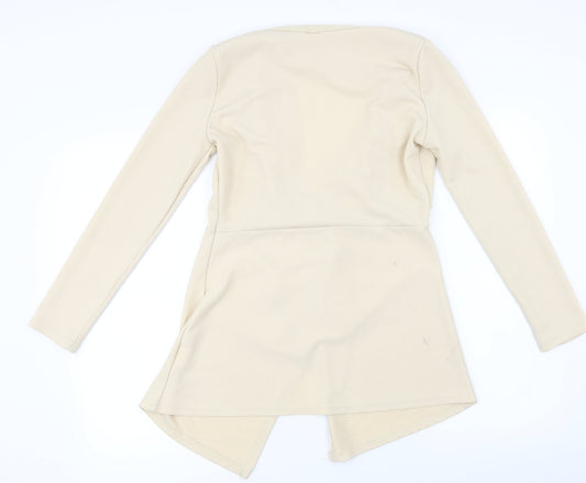 Preworn Womens Beige   Cardigan Jumper Size L