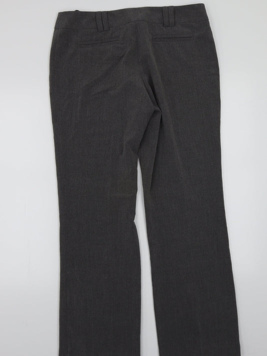 Fred & Flo Womens Grey   Trousers  Size 14 L29 in