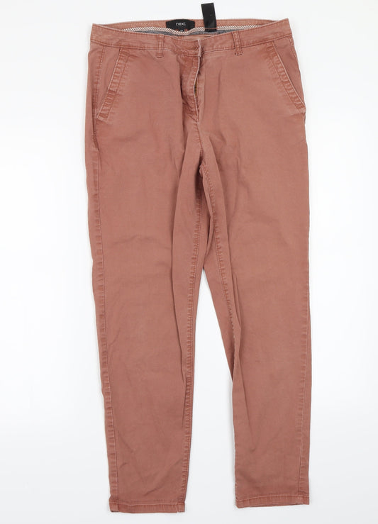 NEXT Womens Red   Straight Jeans Size 12 L26 in