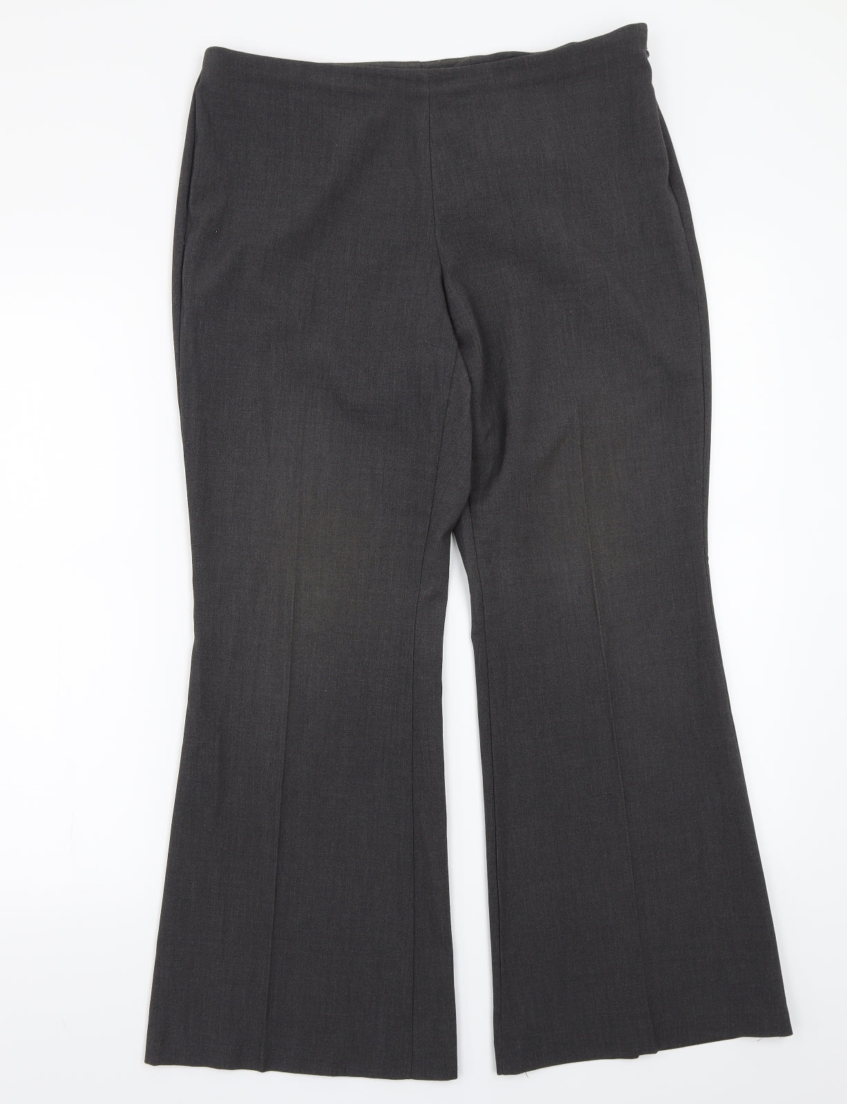 Marks and Spencer Womens Grey   Trousers  Size 12 L26 in