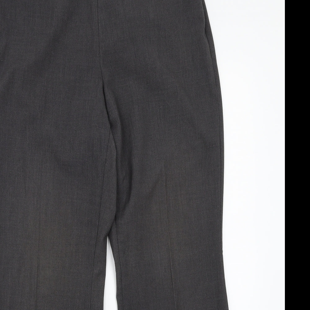 Marks and Spencer Womens Grey   Trousers  Size 12 L26 in