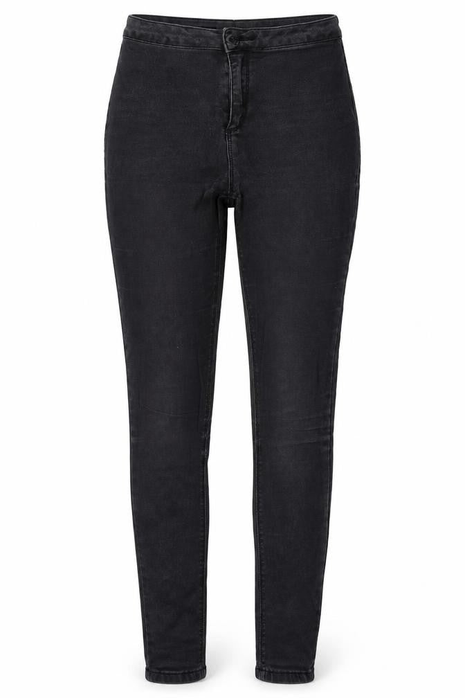 Missguided Womens Black   Straight Jeans Size 10 L29 in