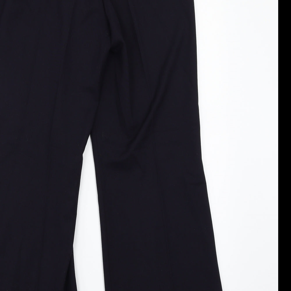 Marks and Spencer Womens Blue   Trousers  Size 12 L28 in