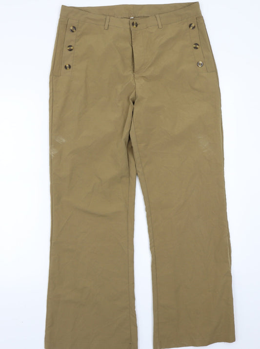 Preworn Womens Brown   Trousers  Size L L29 in