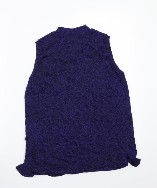 Marks and Spencer Womens Blue   Basic T-Shirt Size 16