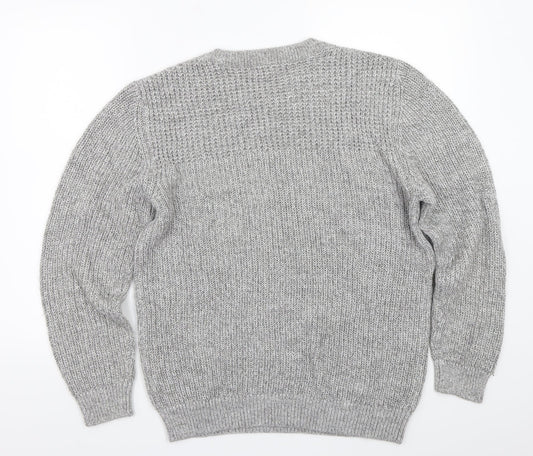 Dunnes Womens Grey   Pullover Jumper Size L