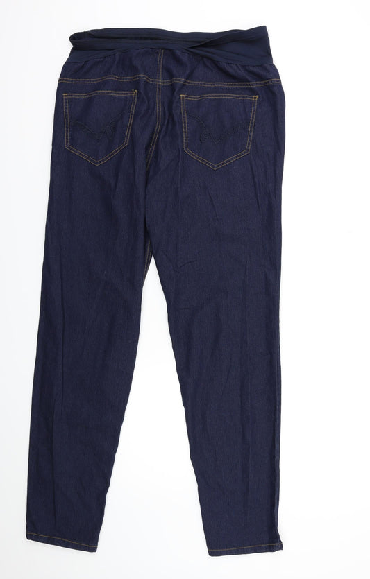 times Womens Blue  Denim Jegging Jeans Size XL L29 in