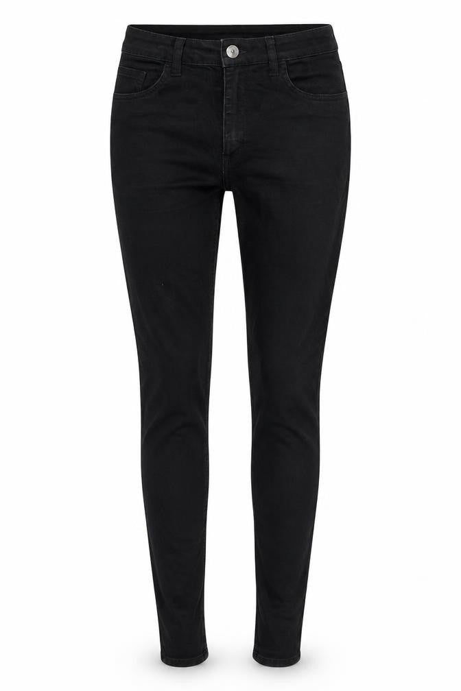 H&M Womens Black  Denim Skinny Jeans Size 12 L28 in